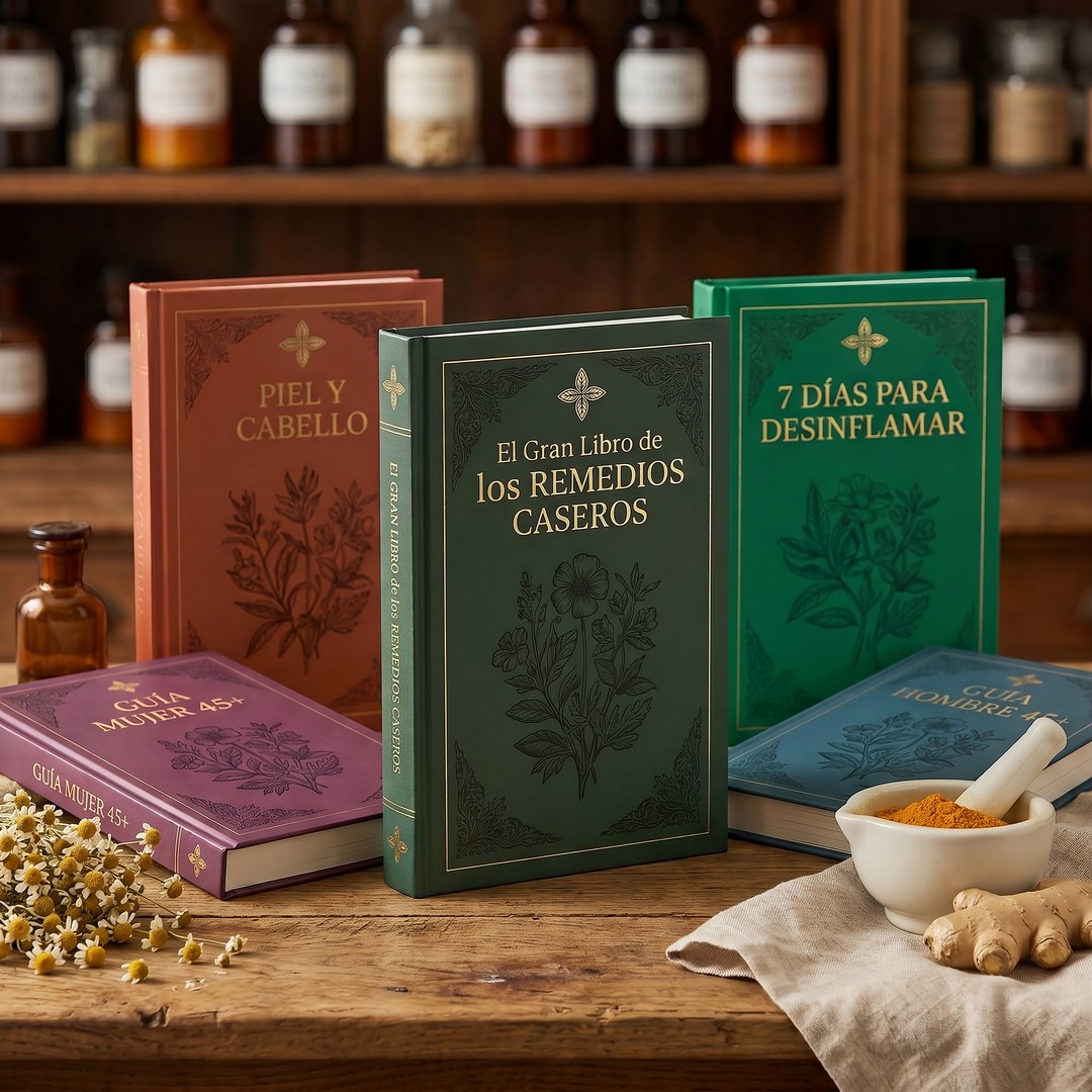 La colección completa: los 5 libros de Botica Natural