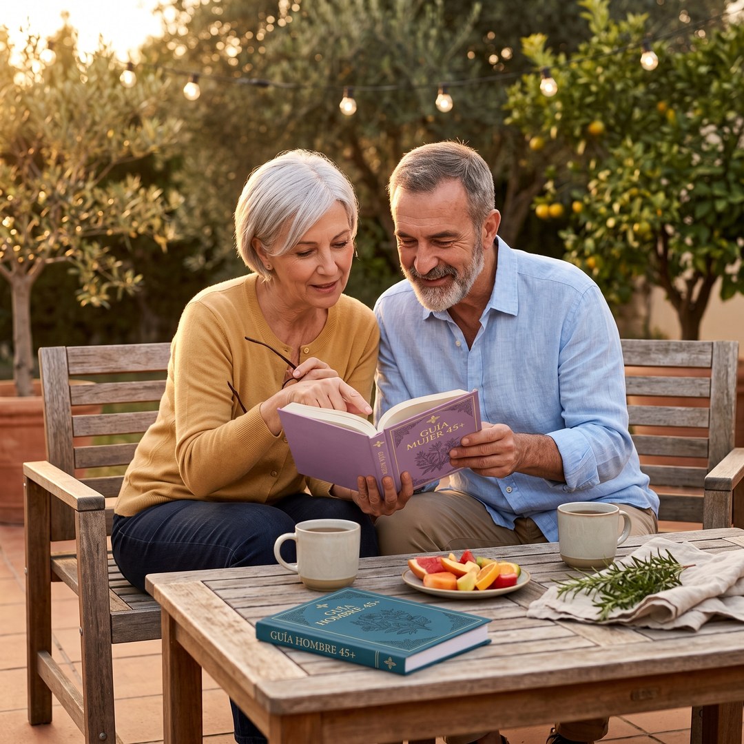 Guía Mujer 45+ y Guía Hombre 45+, leídas en pareja